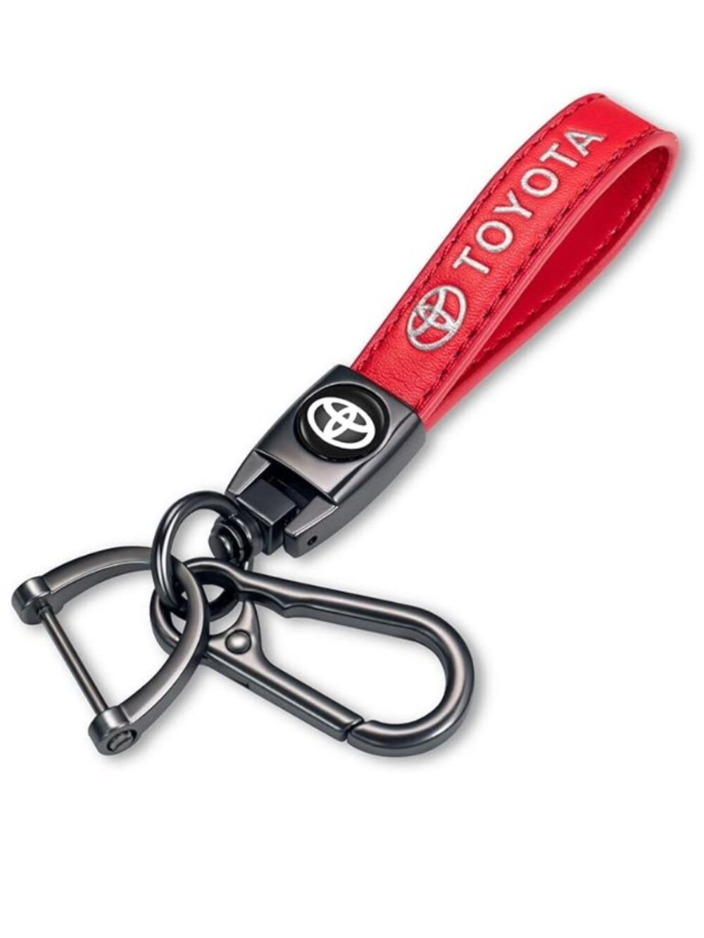 Toyota Key Chain Ring Accessories, Red